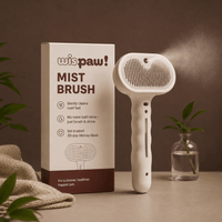 PetShiply Steam Grooming Brush — lifestyle