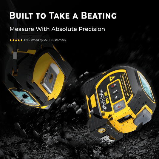 EvoriAX™ Laser Tape Measure 3 in 1