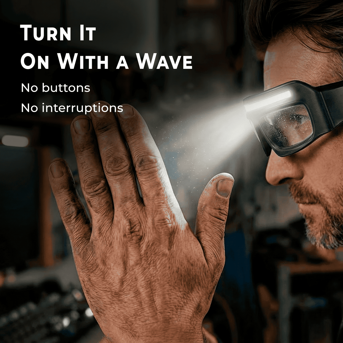 EvoriAX™: Hands-Free LED Glasses