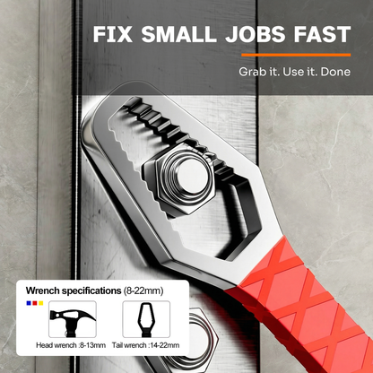 EvoriAX™: Multi-Tool Hammer & Wrench - Stop wasting 20 minutes on 5-minute fixes