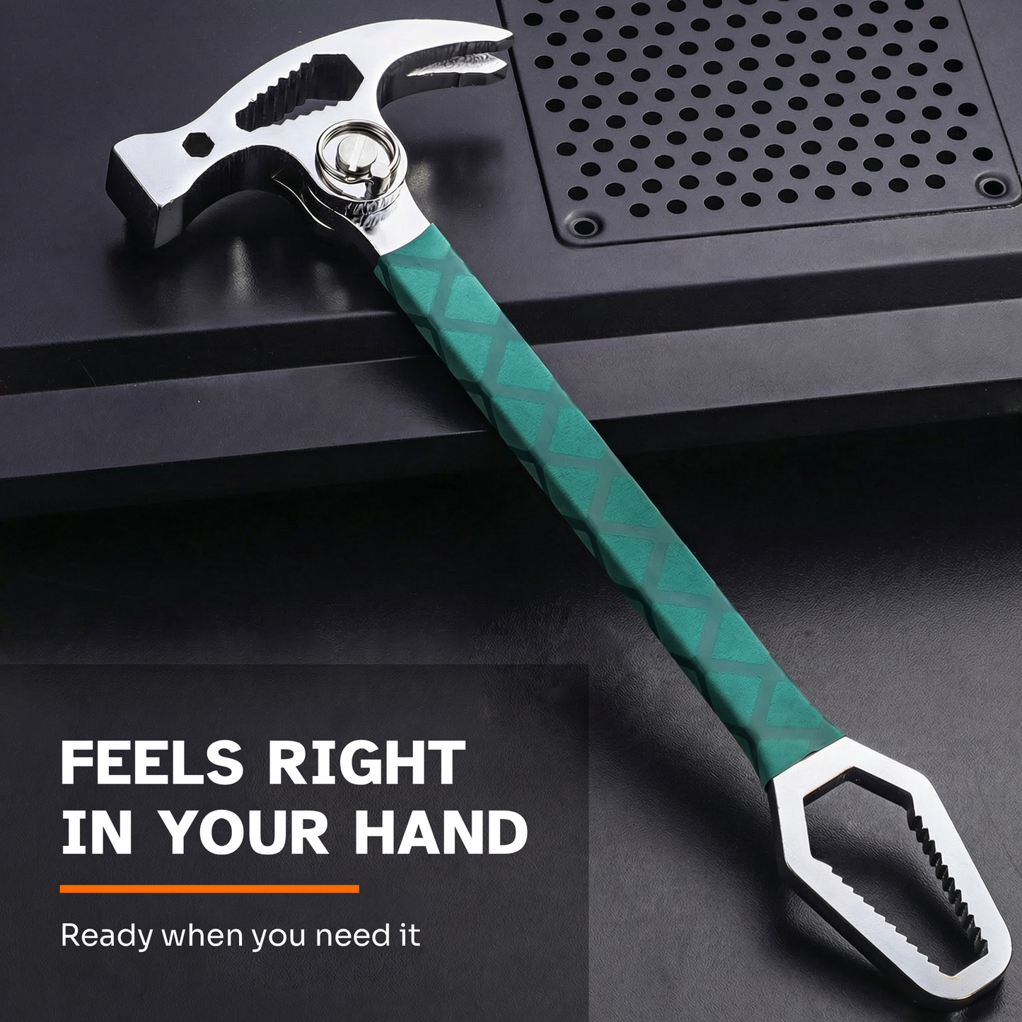 EvoriAX™: Multi-Tool Hammer & Wrench - Stop wasting 20 minutes on 5-minute fixes