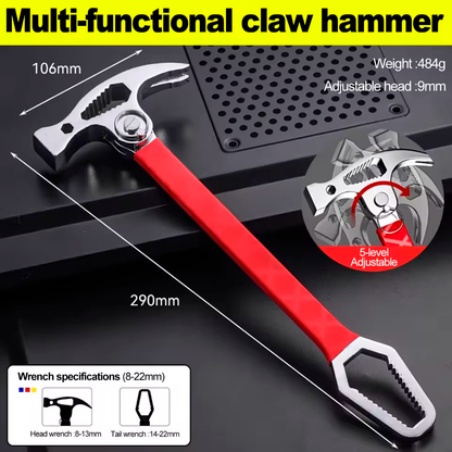 EvoriAX™: Multi-Tool Hammer & Wrench - Stop wasting 20 minutes on 5-minute fixes